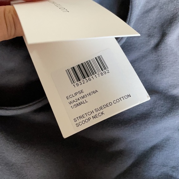 Stretch Sueded Neck Top in Eclipse
JOHN ELLIOTT - Picture 8 of 8